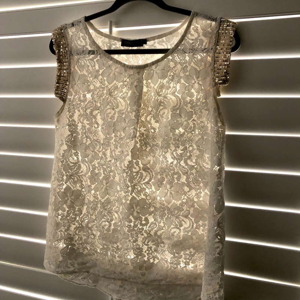 Sparkly top!